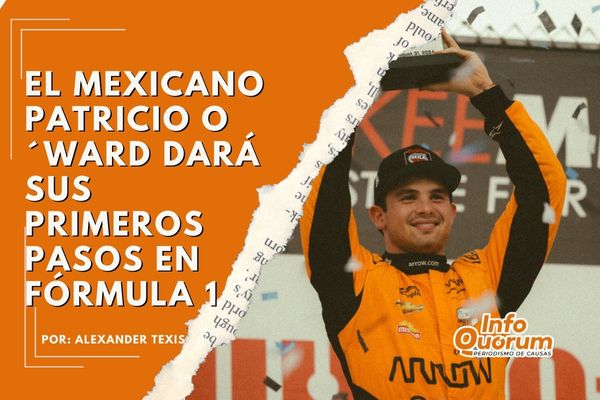 El mexicano Patricio O´Ward dará sus primeros pasos en Fórmula 1