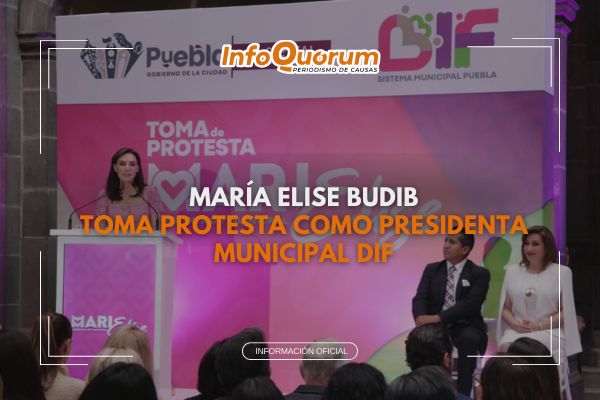 María Elise Bubid toma protesta como presidenta muncipal DIF