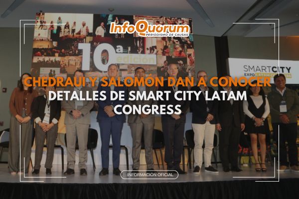 Chedraui y Salomón dan a conocer detalles de smart city latam congress