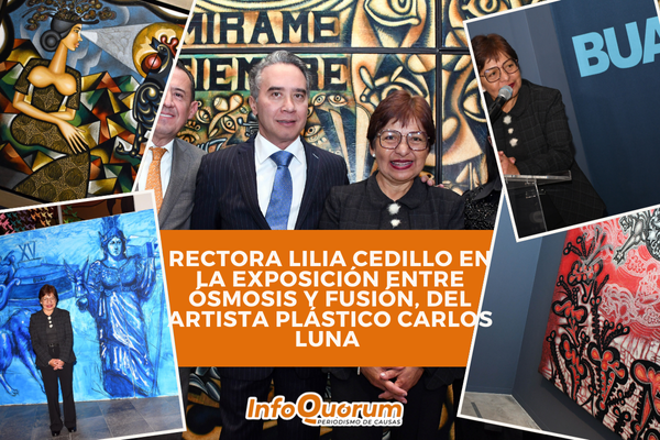 Inauguran la exposición «Entre ósmosis y fusión» en la Galería de Arte del Complejo Cultural Universitario