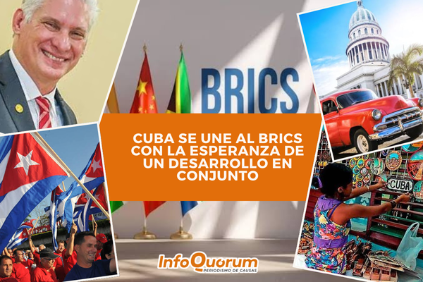 Cuba se une al BRICS con la esperanza de un desarrollo en conjunto