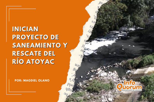 Inicia el proyecto de saneamiento y rescate del río Atoyac