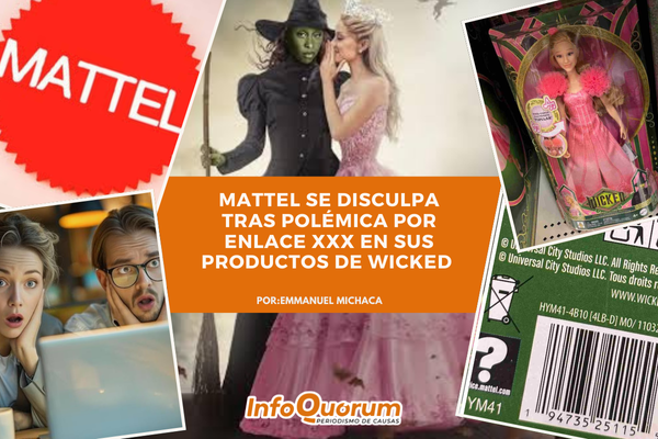 Mattel se disculpa tras polémica por enlace xxx en sus productos de Wicked <br><br>