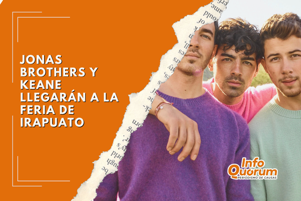 Jonas Brothers y Keane llegarán a la Feria de Irapuato