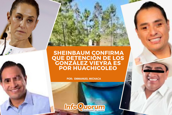 Sheinbaum confirma que detención de los González Vieyra es por huachicoleo