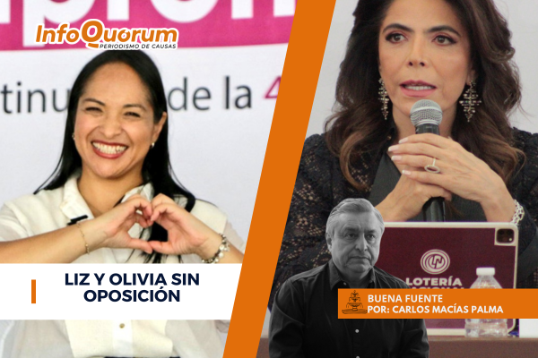 Liz y Olivia sin oposición