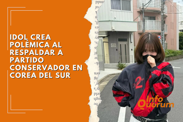 Idol crea polémica al respaldar a partido conservador en Corea del Sur