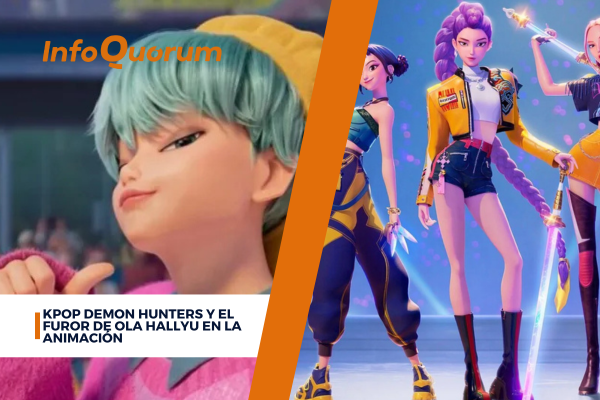 Kpop Demon Hunters y el furor de ola hallyu en la animación