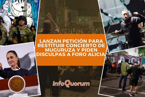 Lanzan petición para restituir concierto de Muguruza y piden disculpas a foro Alicia