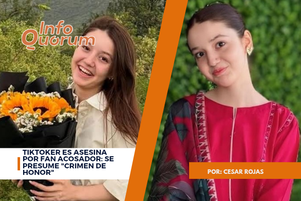 Tiktoker es asesina por fan acosador: se presume «crimen de honor»