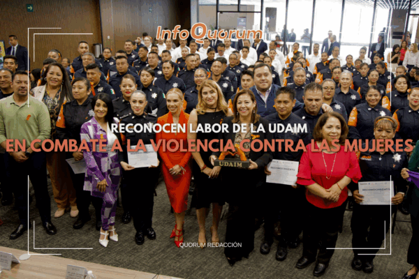 Reconocen labor de la UDAIM en combate a la violencia contra las mujeres