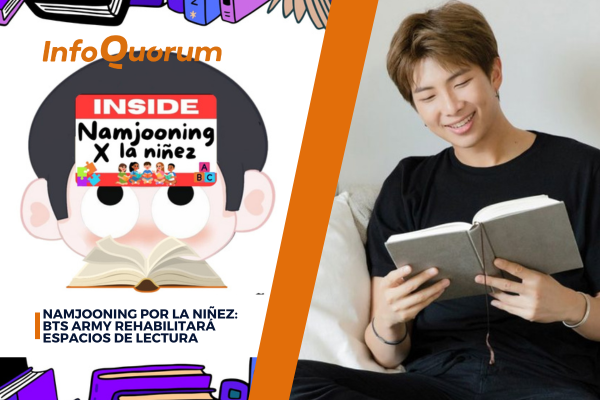 Namjooning por la niñez: BTS Army rehabilitará espacios de lectura