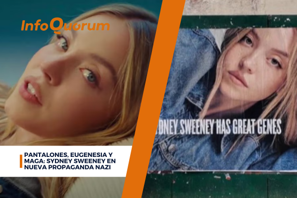 Pantalones, eugenesia y MAGA: Sydney Sweeney en nueva propaganda nazi