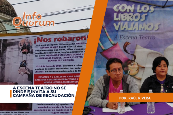 A Escena Teatro no se rinde e invita a su campaña de recaudación