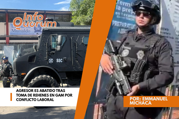 Agresor es abatido tras toma de rehenes en GAM por conflicto laboral