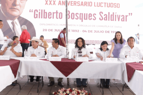 Comisión del Congreso se suma a la conmemoración del XXX aniversario luctuoso de Gilberto Bosques Saldívar