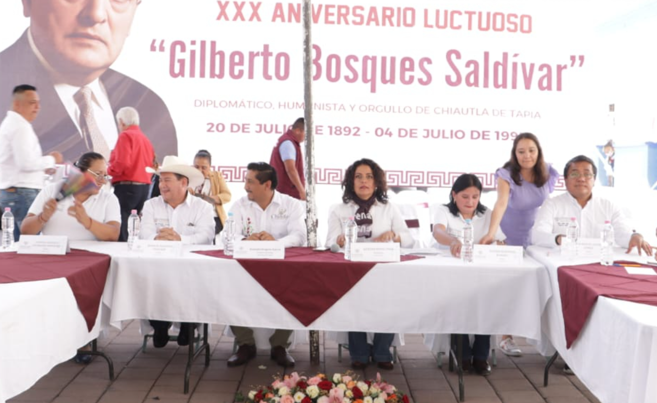 Comisión del Congreso se suma a la conmemoración del XXX aniversario luctuoso de Gilberto Bosques Saldívar