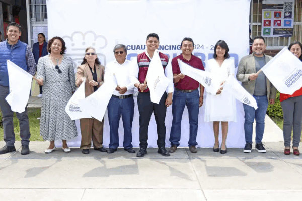 Inician obras para Bachilleratos en Almecatla