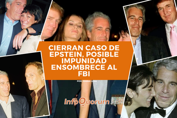Cierran caso de Epstein, posible impunidad ensombrece al FBI