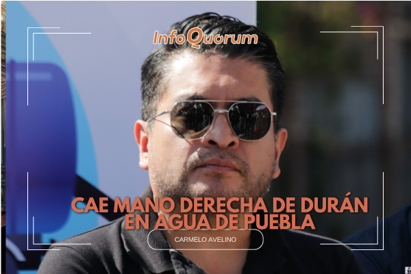 Héctor Durán, ex directivo de Agua de Puebla para Todos