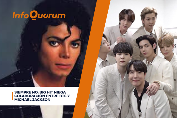 Siempre no: Big Hit niega colaboración entre BTS y Michael Jackson