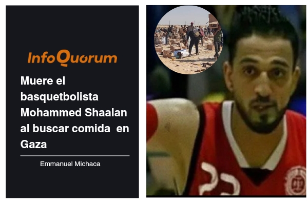 Muere el basquetbolista Mohammed Shaalan al buscar comida en Gaza