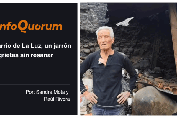 El Barrio de La Luz, un jarrón con grietas sin resanar