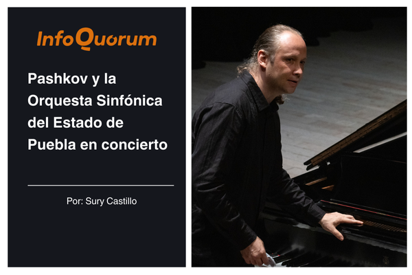Pashkov y la Orquesta Sinfónica del Estado de Puebla en concierto