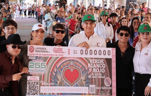 “México con M de Migrante”: sorteo con causa social histórica