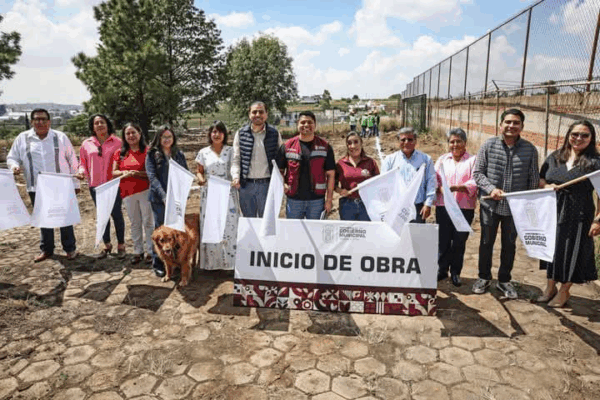 Omar Muñoz inicia obra del Centro de Bienestar Animal en Cuautlancingo