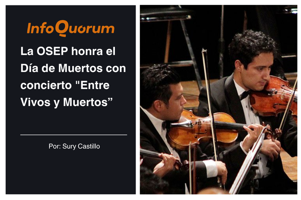La OSEP honra el Día de Muertos con concierto «Entre Vivos y Muertos”