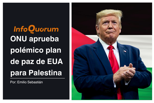 ONU aprueba polémico plan de paz de EUA para Palestina